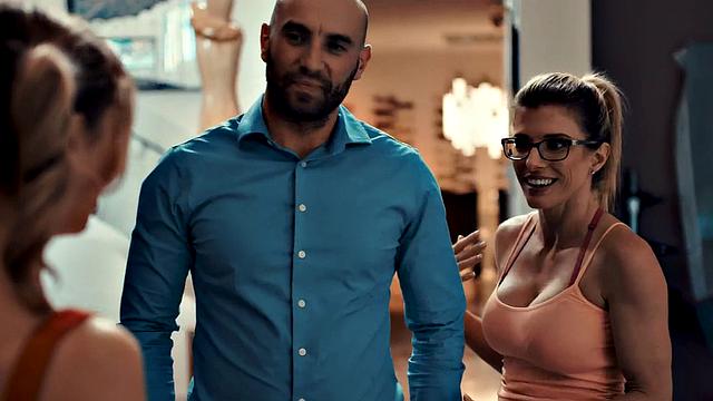 PURE TABOO Coach MILF Cory Chase Invites Petite Cheerleader Over To Please Pervert Husband