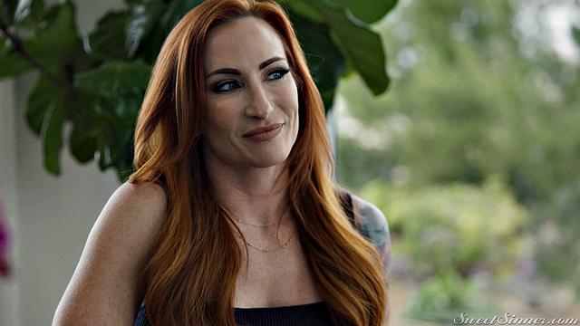 София Локк жёстко изменяет мужу с молодым любовником и глотает по полной в чулках и на каблуках с Ван Уайлдом.