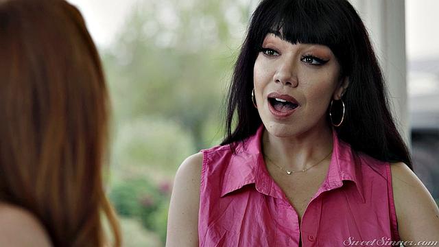 София Локк жёстко изменяет мужу с молодым любовником и глотает по полной в чулках и на каблуках с Ван Уайлдом.