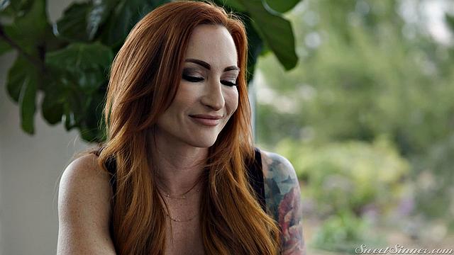 София Локк жёстко изменяет мужу с молодым любовником и глотает по полной в чулках и на каблуках с Ван Уайлдом.