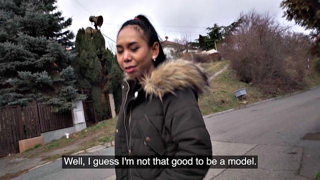 Picked up latina cocksucking in POV