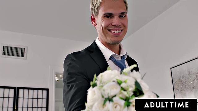 ADULT TIME - Lonely T-Girl Emma Rose Has First Romantic Suck And Fuck With Big Dick Roommate!