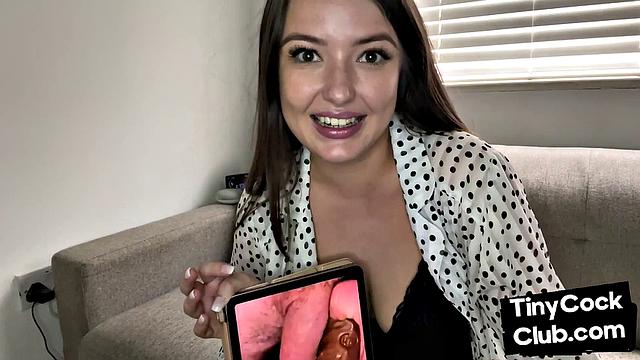 SPH amateur femina humiliates cocks in her solo video