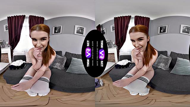 Solo orgasm before college class