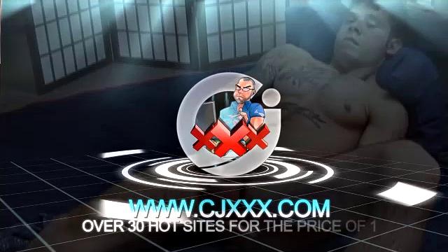 After work Dillon lubes up and bones himself with a vibrator