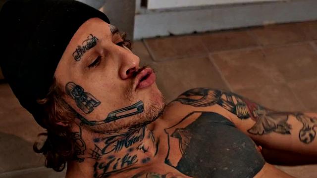 Dominant pissing jock barebacks ass on kitchen