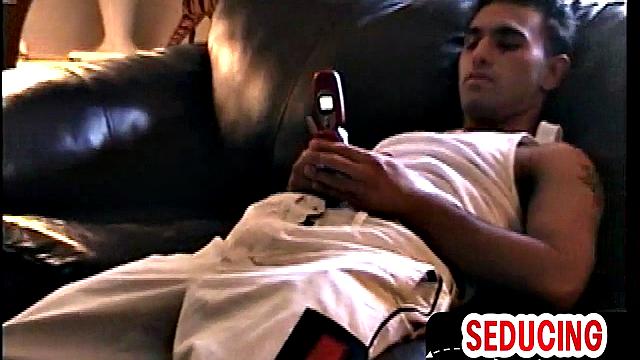 Horny guy gets jerked off by horny dude