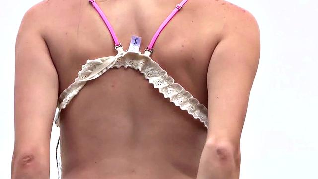 Petite little kylie toys pussy