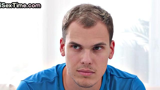 Bisexual 69 babe in high heels gets fucked in threesome