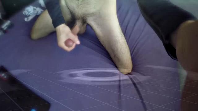 Baby Face Kainan Strokes His Big Dick