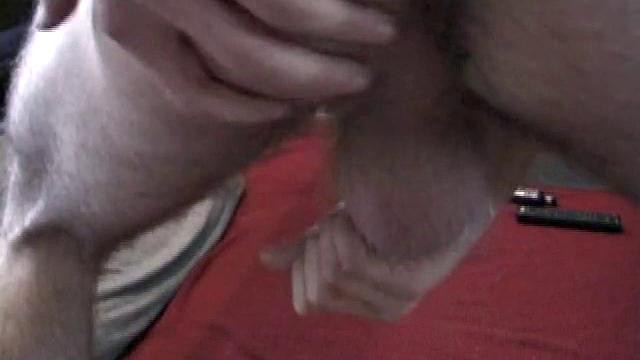 Jonathan Priest strokes his hard cock and shows off every inch