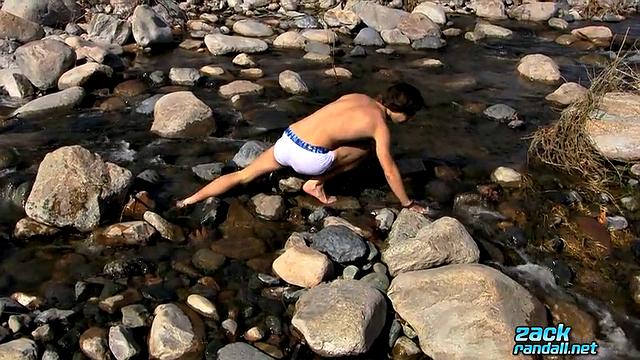 Zack Randall Masturbates in the Wild