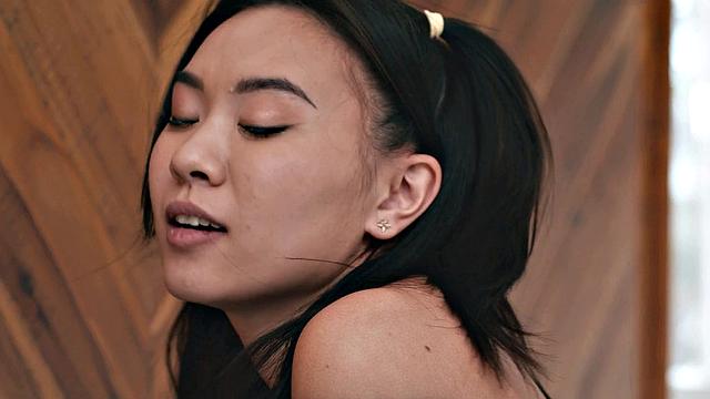 MOMMY'S GIRL - Petite Kimmy Kimm Convinces Crush Stepmom Reagan Foxx To Try Sexy Bikini