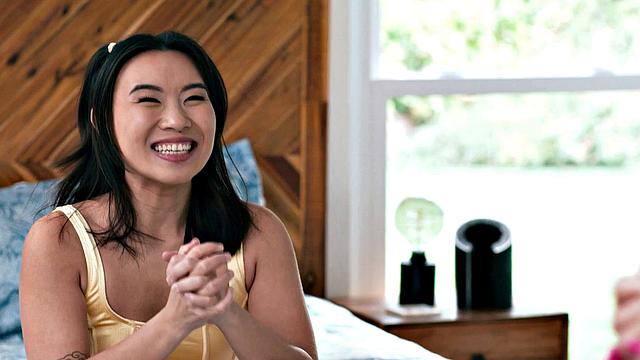 MOMMY'S GIRL - Petite Kimmy Kimm Convinces Crush Stepmom Reagan Foxx To Try Sexy Bikini