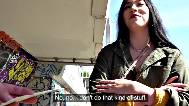 Picked amateur gets nailed in public