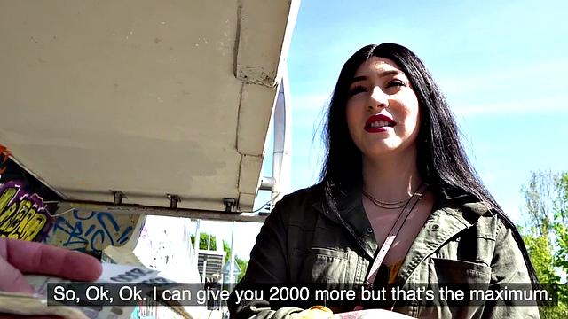 Picked amateur gets nailed in public