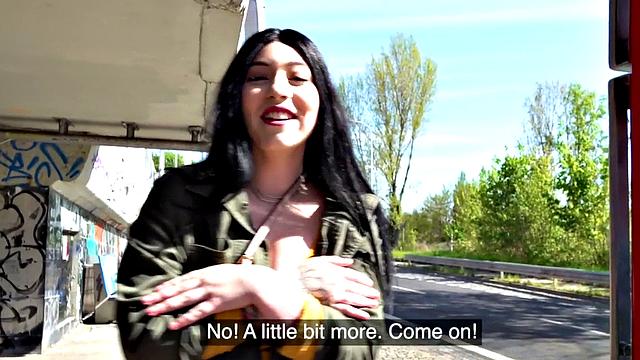 Picked amateur gets nailed in public