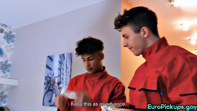 picked up hairy stud spreading legs