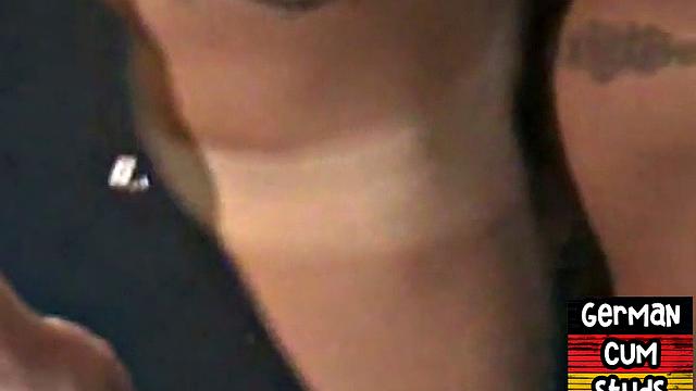 Horny German stud rimmed and barebacked by BF in closeup