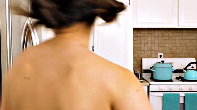 Tired beauty gets pussy stretched by her husband's dick