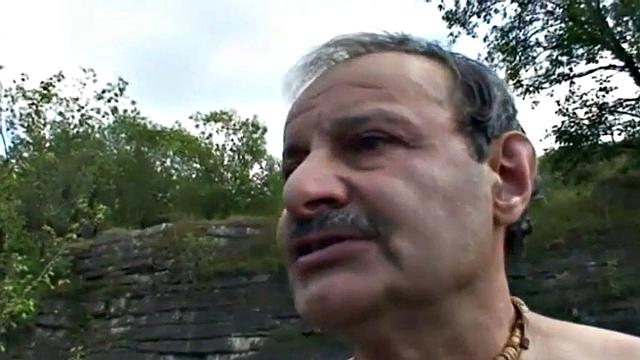 Teen craves grandpa's cock down her throat