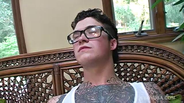 Scotty Zee is a 20 year old straight boy from the St. Louis area, and a genuine bad boy to boot. You only need look at his tattooed body to know this young man isn't the boy you take home.