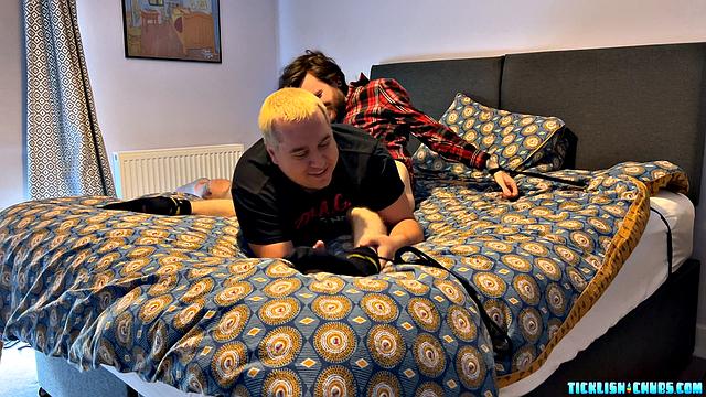 An American Tickler in London: Chainsaw Hates Getting Tickled - Chainsaw &amp;amp; Matt