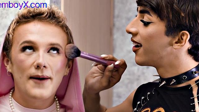 21yo femboys in gaydaddy 3some by top muscled hunk