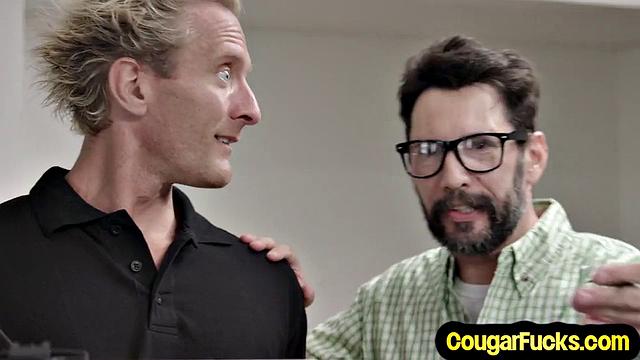 Naughty sluts cocksucking cock