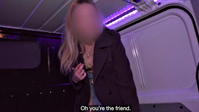 Classy euro bae got picked up and smashed by priest