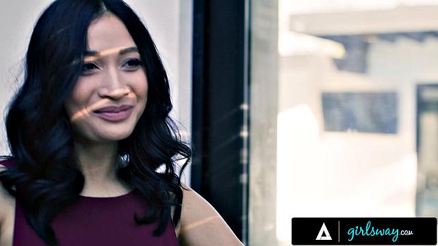 GIRLSWAY - Naughty Avery Black Wants ROPE BONDAGE Fantasy From Femdom Neighbor Liv Revamped