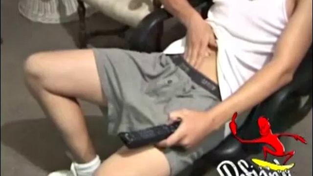 Young Lance has a very inviting and sexy look, as he stares into the camera, while massaging his hard cock. We enjoy a nice long stroke from this naked boy, before he blows his load over a chair.