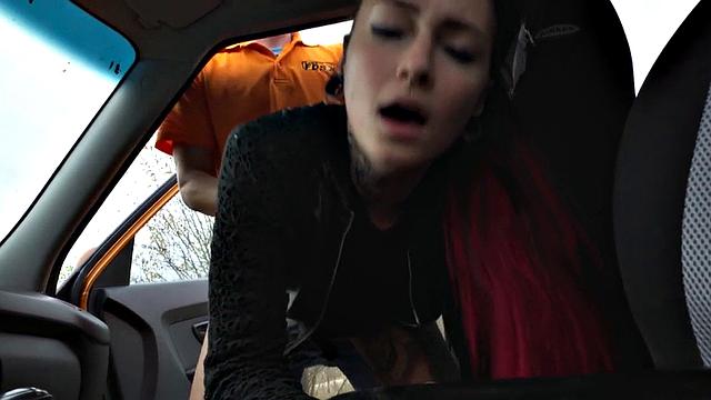 Amateur driving student rammed