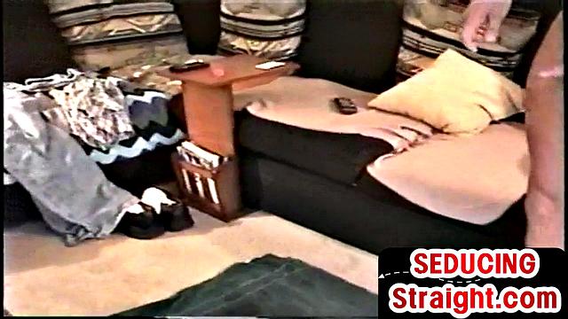 Vintage jock jerking off his lover