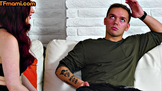 Tattooed stepmom doggystyled by stepson before deepthroat