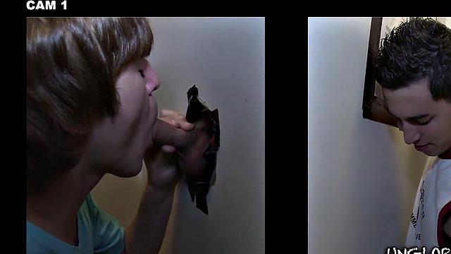 Str8 college stud sucked by gay till cumshot