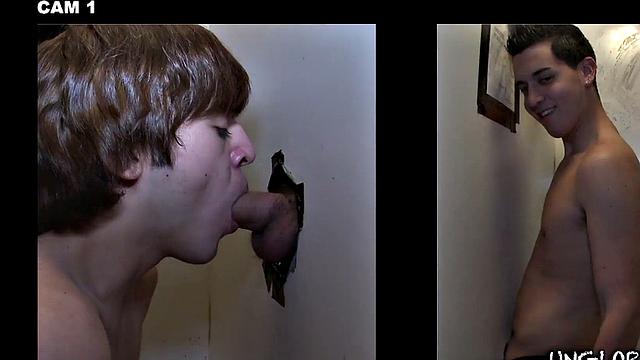 Str8 college stud sucked by gay till cumshot