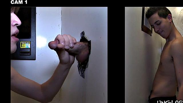 Str8 college stud sucked by gay till cumshot