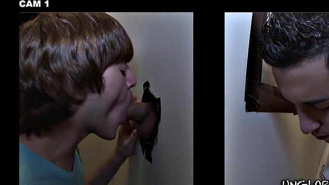 Str8 college stud sucked by gay till cumshot