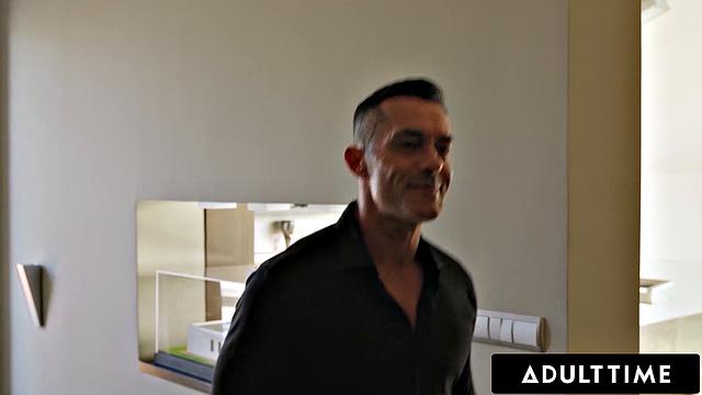 ADULT TIME - Slutty Realtor Leya Desantis Opens Her Ass To Big Dick Client For ANAL GAPING!