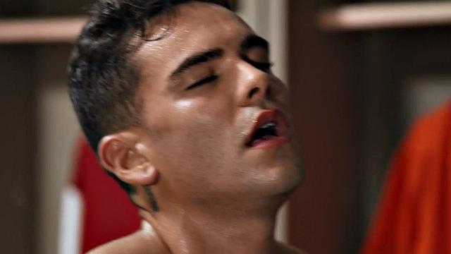 Ass fucked gay enjoys anal in tight asshole