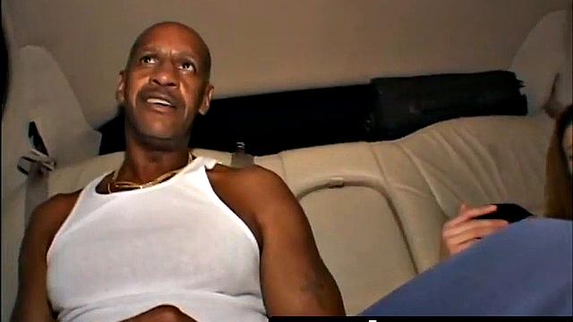 Lisa Marie Blowjob on Car