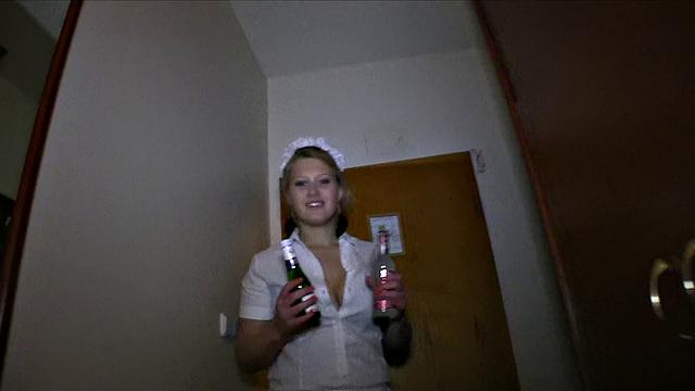 Hotel Maid Gets Stranger's Cock In Her Pussy