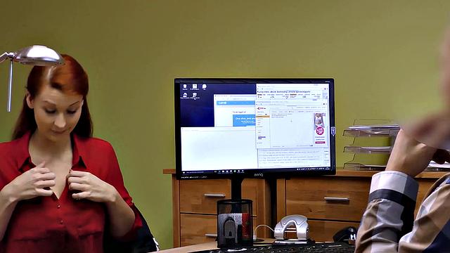 LOAN4K. Alluring redhead wants a vet clinic and knows how to get it