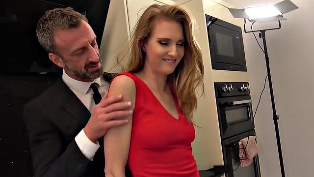 SPASCALSSUBSLUTS - Lady Ashley Lane dominated in kitchen