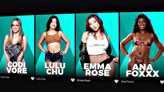 ADULT TIME - T-GIRL ORGY! DOUBLE ANAL & CUM SHOWER! Ariel Demure, Kasey Kei, Lola oMrena & MORE!