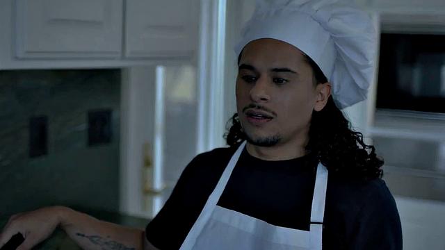 BBC barebacks his food fetish cook BF in the kitchen