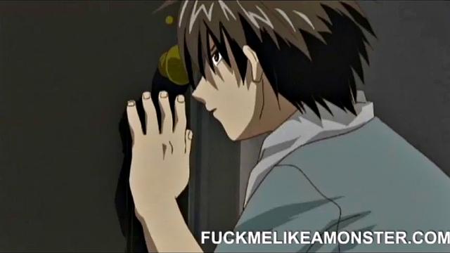 аниме-красотку связали, теперь языком радуют по полной