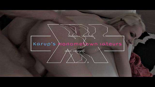 Катерина Девиль раздвигает ноги и кайфует от жёсткого траха на камеру.