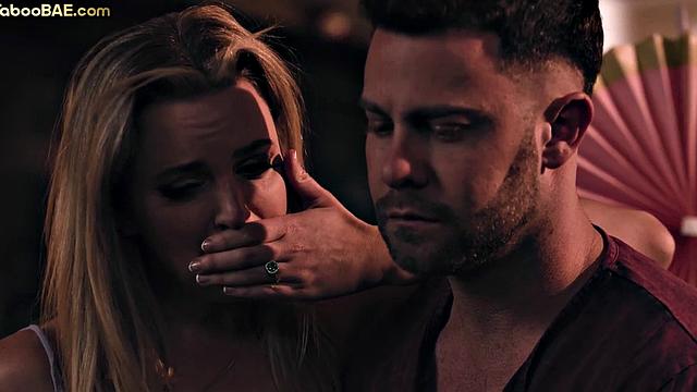 Cocksucking babe pussyrammed while in 3some